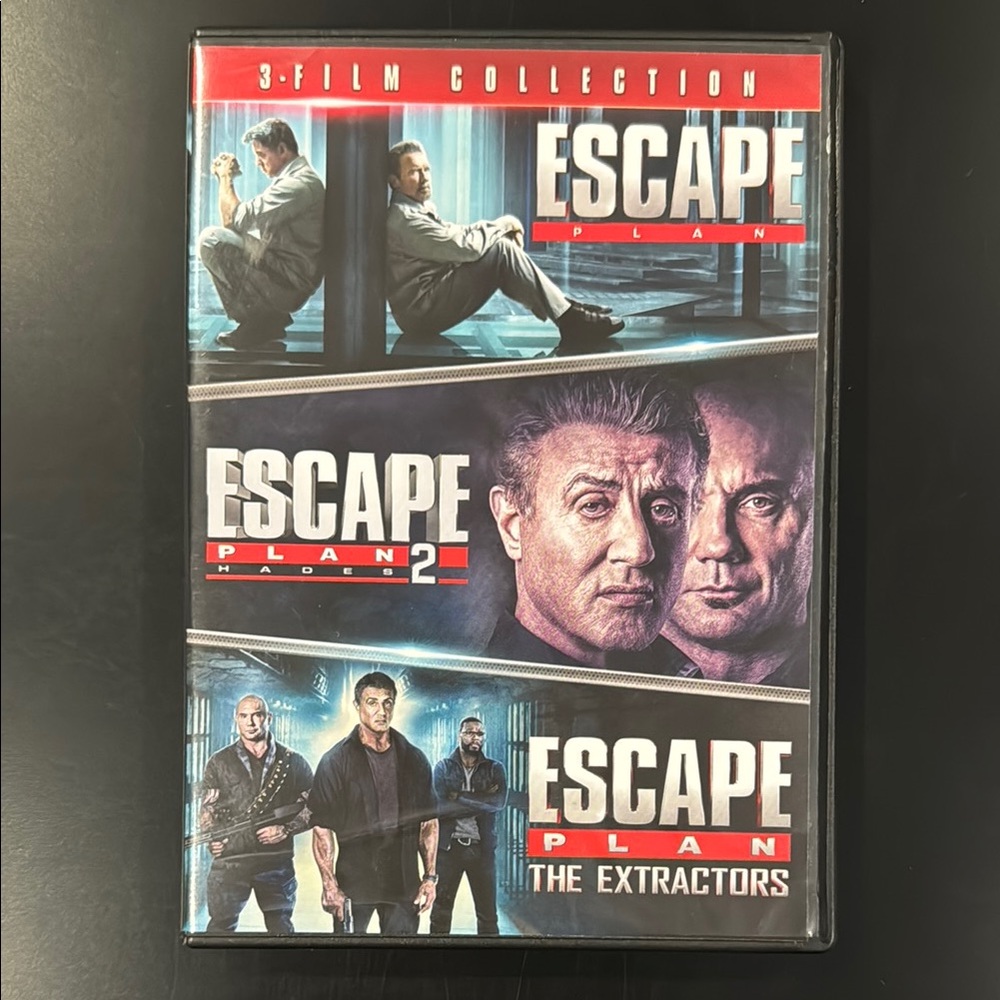 Escape Plan: 3-Movie Collection - DVD Set